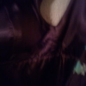 Signature tie around the neck sz 10 dress Brown with various colors